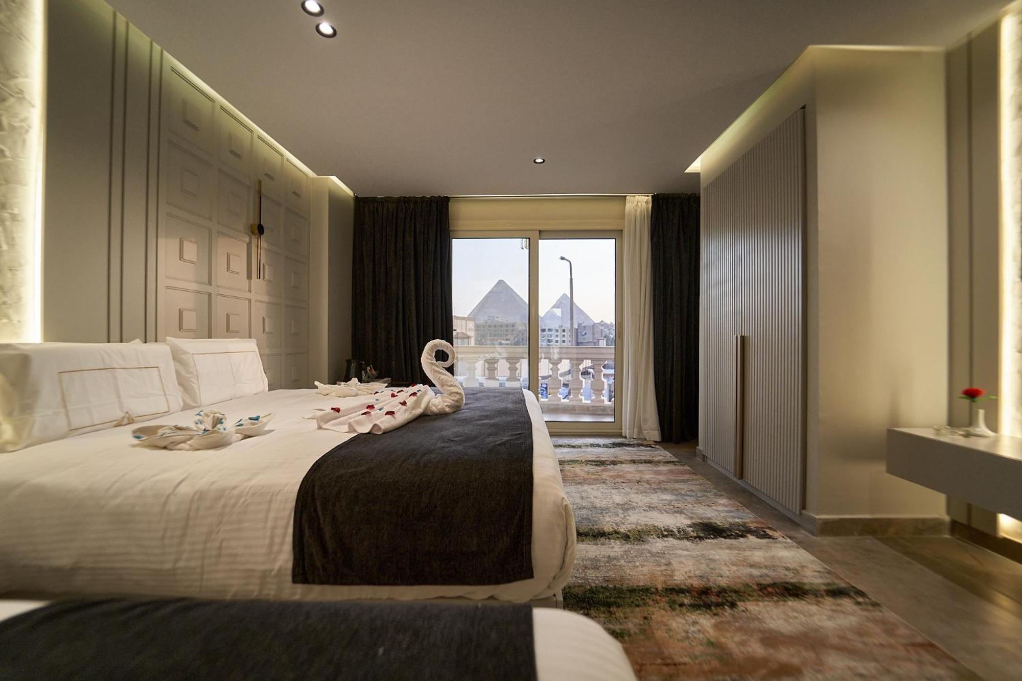 Pyramids Charm Hotel Al Kawm al Akhdar Экстерьер фото
