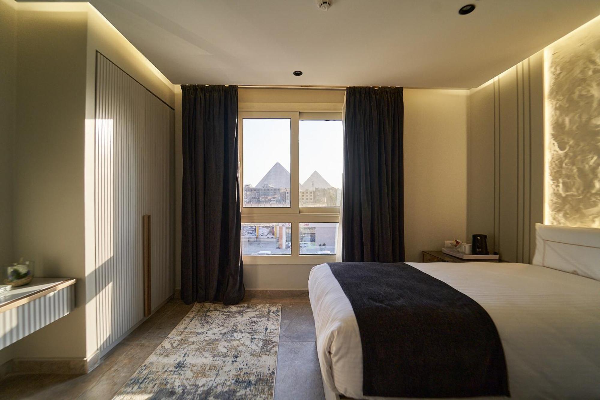 Pyramids Charm Hotel Al Kawm al Akhdar Экстерьер фото