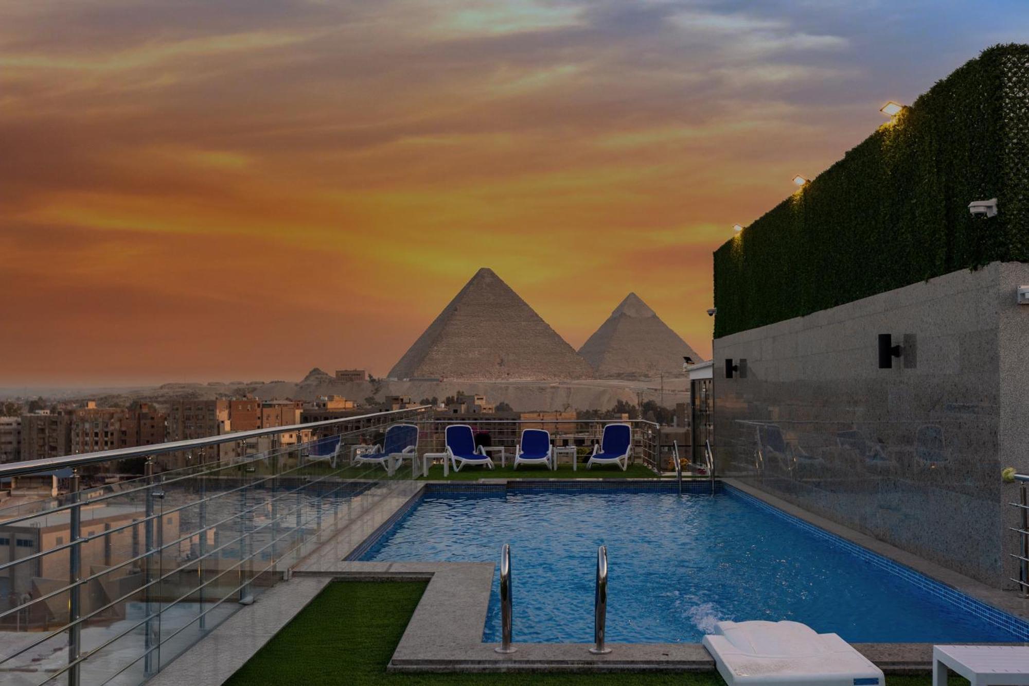 Pyramids Charm Hotel Al Kawm al Akhdar Экстерьер фото